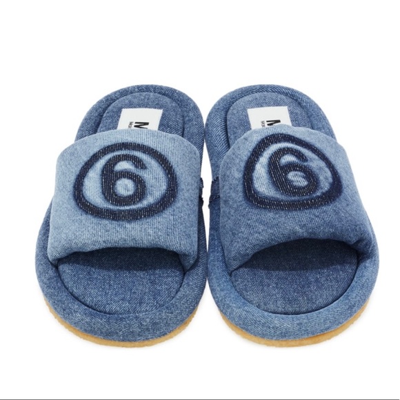 MM6 Maison Margiela $535 NIB Denim sandals